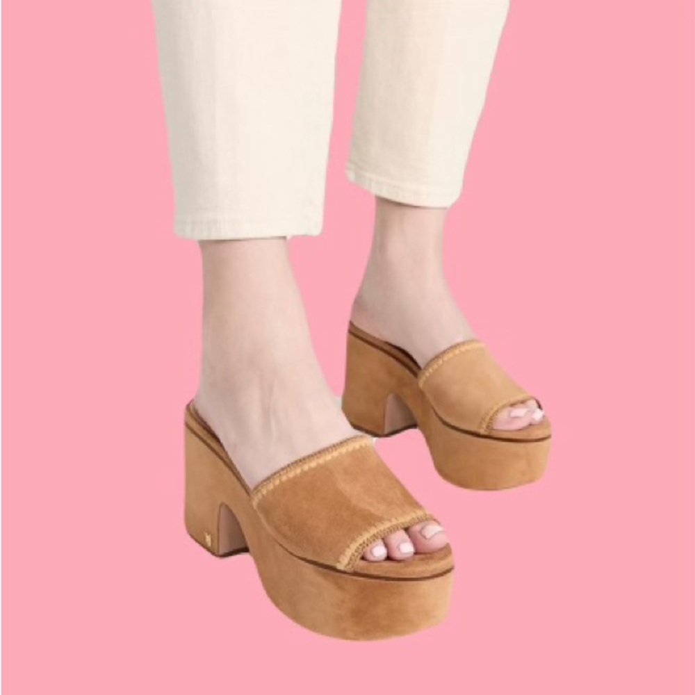 Brand NWOT Veronica Beard Dessie Platforms Sz 6.5